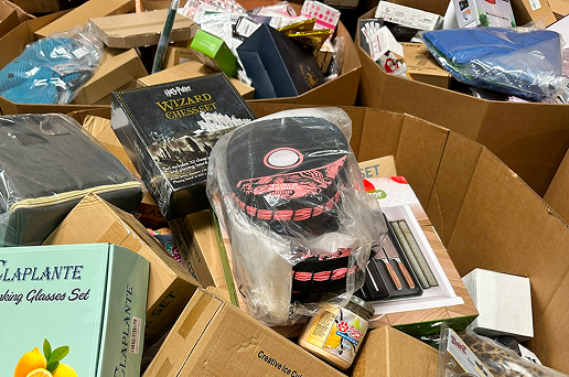 Warehouse Liquidation Boxes